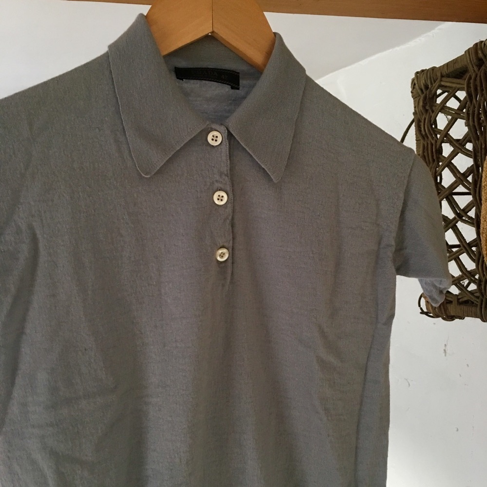 Lightweight  Prada short sleeve sweater